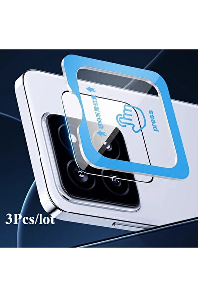 Choice4 1 قطعة زجاج مقوى للكاميرا لهاتف مي 15، 1/2 قطعة زجاج مقوى للكاميرا له...