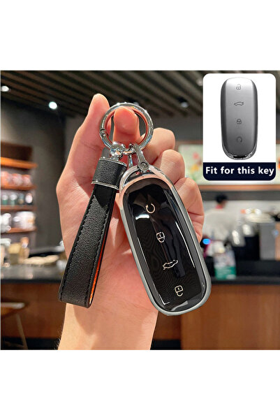 Choice keyfob for Omoda C7 Style 1-Black TPU Car Key Case for Chery Omoda C7 ...