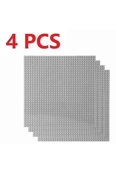 Choice1 4PCS 32X32 Gray 4PCS Baseplates Blocks 32x32 16X32 Dots Classic Base ...