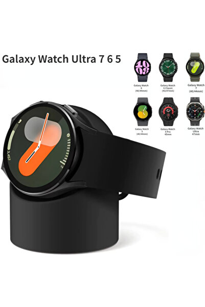 Choice3 Black Silicone Charging Seat For Watch 8/7/6/5 40mm 44mm Ultra 47mm C...