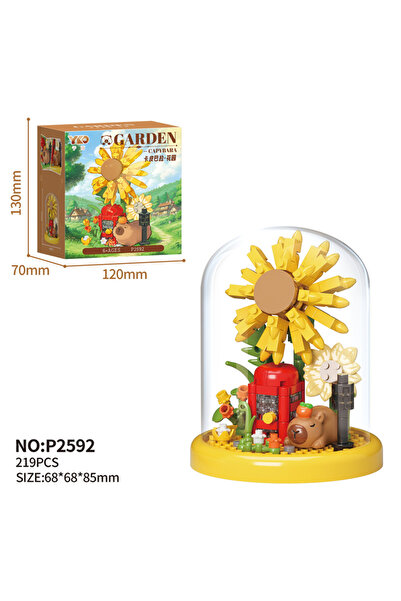 Choice4 NO box P2592 Kapi Bala Garden Series Small Grain Building Block Flowe...