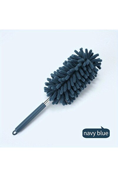 Choice1 Navy blue 1pc 1PC Mini Retractable Curved Dust Duster, Household Car ...
