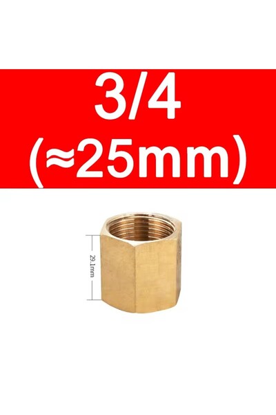 Choice 06 1PCS Brass Pipe Fitting Copper Hose Hex Coupling Coupler Fast Conne...