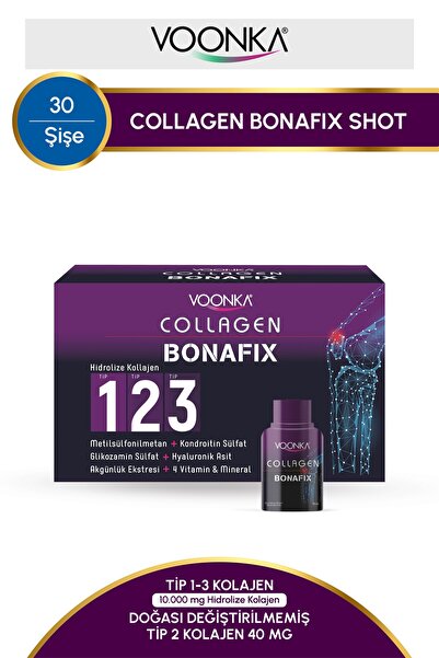 Voonka Collagen Bonafix 50 ml x 30 Shot ( Karışık Meyve Aromalı formül )