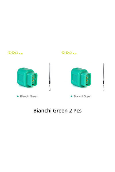 Choice محول شاحن بطارية RRSKIT أخضر، قطعتان، مع حبل لدراجة Shimano 12 سرعة Di...
