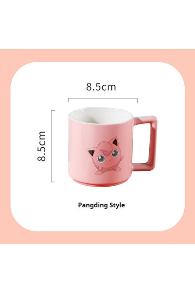 Choice1 330ml Jigglypuff Mug SHUNXIANG Pokemon Cartoon Ceramic Mug Cute Bulba...