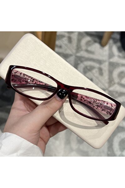 choice2 Purple 1Pc Women's Plain Glasses New Millennium Retro Oval Trendy Coo...