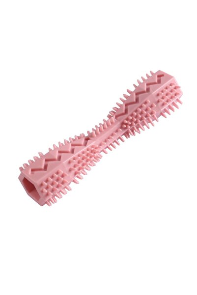 Choice Pink Dog Teething Toy Chew Stick Bite Resistant Fun Leak Proof Food To...