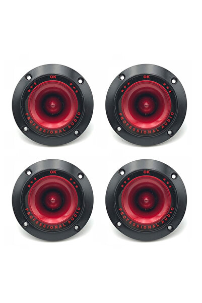 Choice 4Pcs 2/4Pcs 3 Inch Piezoelectric Tweeter Audio Speaker Treble Ceramic ...