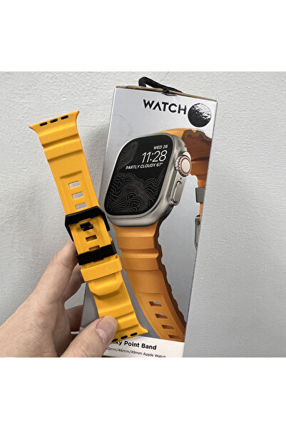 Choice 42mm 44mm 45mm 49mm YB Silicone Strap Sports Bracelet Band For iWatch ...