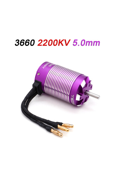 Choice 3660 2200KV 5.0mm YSIDO 3650 3660 3674 Sensorless Brushless Motor 4 Po...