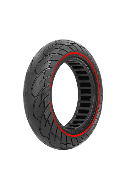 Choice إطارات حمراء بدون أنابيب مقاس 10×2.5، إطار صلب 60/70-6.5 لسكوتر Ninebo...