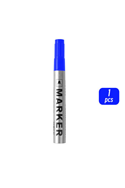 Choice18 1 blue Permanent Paint Marker Pen Waterproof Black Pen for Tyre Oily...