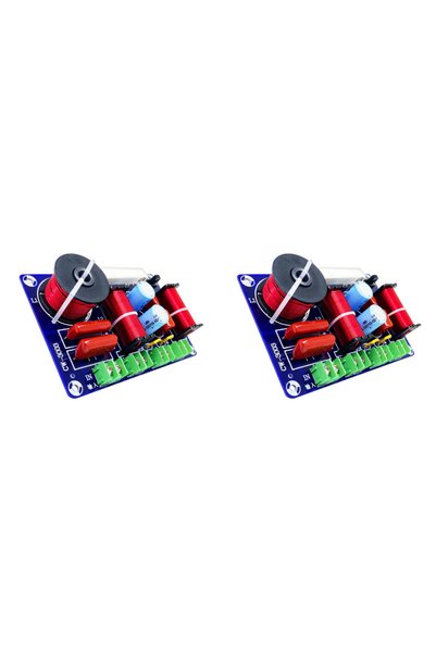 Choice1 alloet 2pcs 250W Speaker Crossover Treble Medium Bass 3 Ways Speakers...