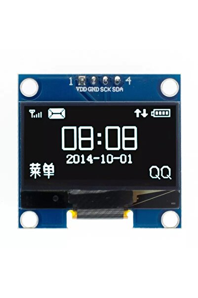 Choice 4pinIIC-White 1.3 inch OLED module SPI/IIC I2C Communicate white/blue ...