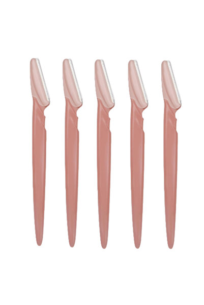 Choice1 Brown 5pcs 5/10/30/40Pcs Eyebrow Trimmer Face Blade Shaver Portable E...