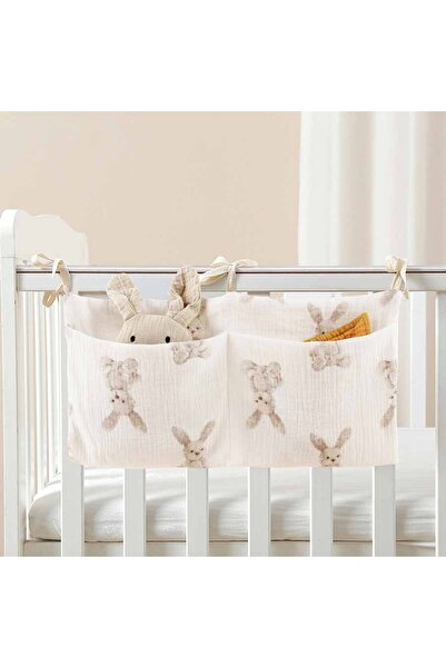 Choice rabbit Bedside Hanging Diaper Bag Infant Toys Bag Stroller Diapers Han...