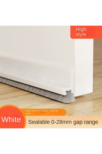 choice2 30mm 100cm White chuan mendi 1PC 100CM Self-Adhesive Brush Door Seal ...