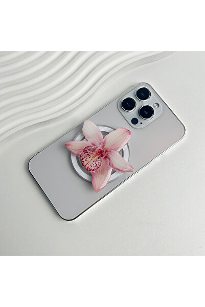 Choice CX43-14 Cymbidium Mobile Phone Holder Magnetic Attraction Orchid Socke...