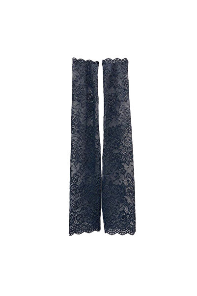 Choice1 black Fashion Lace Sunscreen Arm Cover Women's Lace Fake Sleeve Cover...