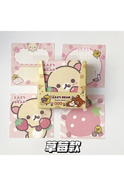 Choice5 style A 200pcs Rilakkuma Sticky Notes Set Cute Cartoon Bear Design Me...