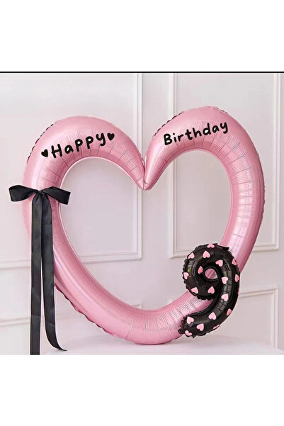 Choice 40inch 9 Hollow Out Love Heart Balloon Birthday Party Decoration Cute ...