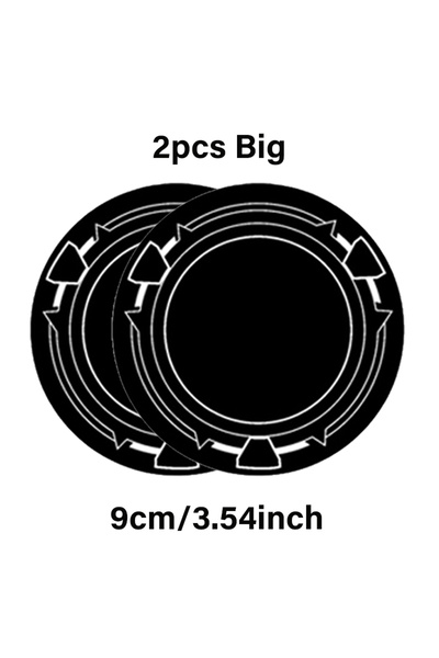 Choice5 2pcs 9cm Black 4/6/9cm Metal Plate Ring For Magsafe Magnetic Car IPad...