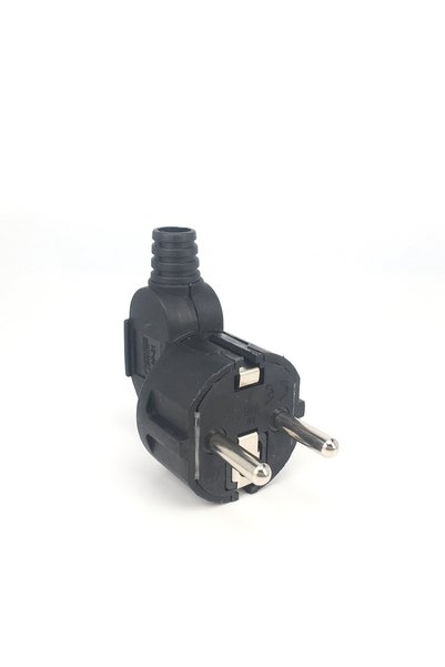 Choice EU Plug Black EU Plug Adapter 16A Male Replacement Outlet Rewireable S...