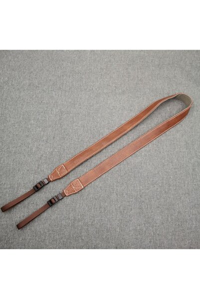 Choice3 Brown A PU Leather Camera Shoulder Strap Retro Adjustable Neck Strap ...
