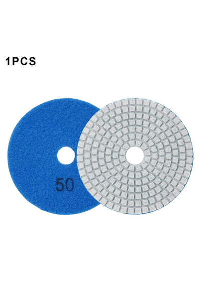 Choice4 50grit 4"Diamond Polishing Pad 30-10000 Grit Wet/Dry Granite Concrete...