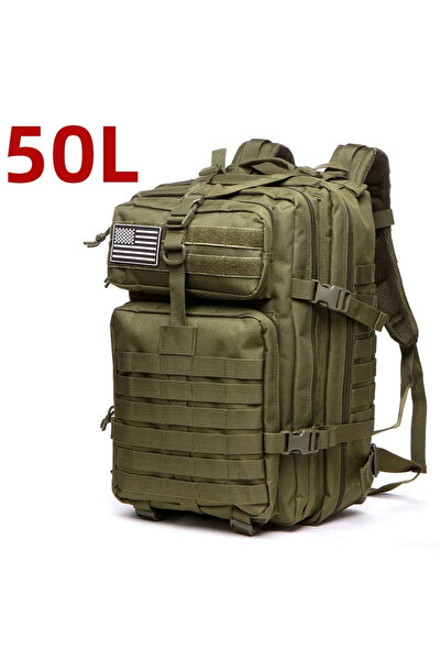 Choice 50L (Green) 25L/50L 1000D Nylon Waterproof Trekking Fishing Hunting Ba...