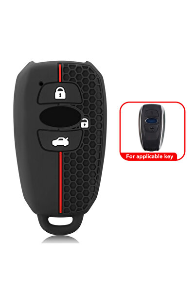Choice1 3 Buttons Silicone Key Case Fob For Subaru Legacy Impreza Forester XV...