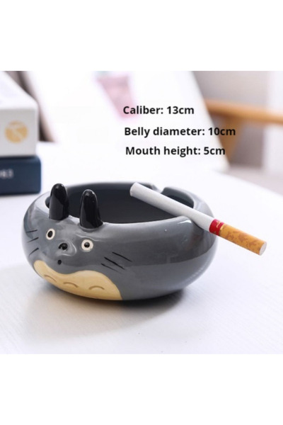 Choice TYPE2 Creative cute cartoon small animal ceramic ashtray office desk m...