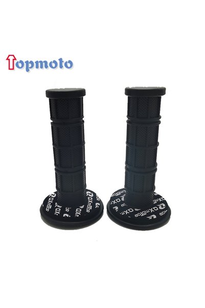 Choice3 Black Set 22mm 24mm Motorcycles Grip Dirt Bike Grips 7/8" Rubber Bike...