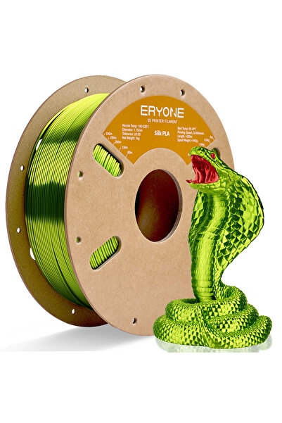 Choice22 خيط طباعة ثلاثية الأبعاد من نوع Eryone 1KG Silk PLA Premium Filament...