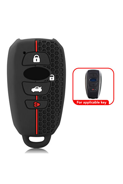Choice 4 Buttons Silicone Key Case Fob For Subaru Legacy Impreza Forester XV ...