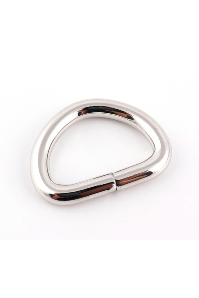 Choice 25mm Silver 10pcs Metal D Ring Heavy Duty Strong Webbing Dee Ring Buck...