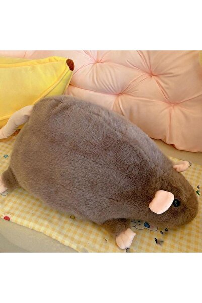 choice2 Brown Cute 30cm Mouse Doll Plush Oversized Flower Branch Rat Doll Car...