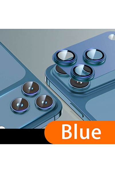 Choice For iPhone 17 Pro Blue Armor Camera Lens Protector Film For iPhone 17 ...