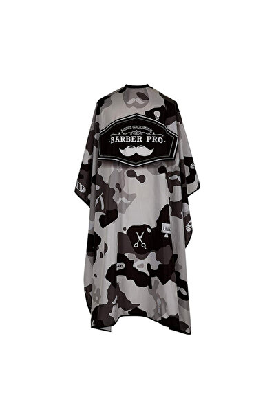 Choice3 Black Barber Cloth Camouflage Pattern Hairdresser Apron Hair Cutting ...