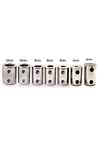 Choice1 8mmx8mm 5mm 6mm 6.35mm 8mm 10mm 12mm Aluminium Rigid Motor Shaft Coup...