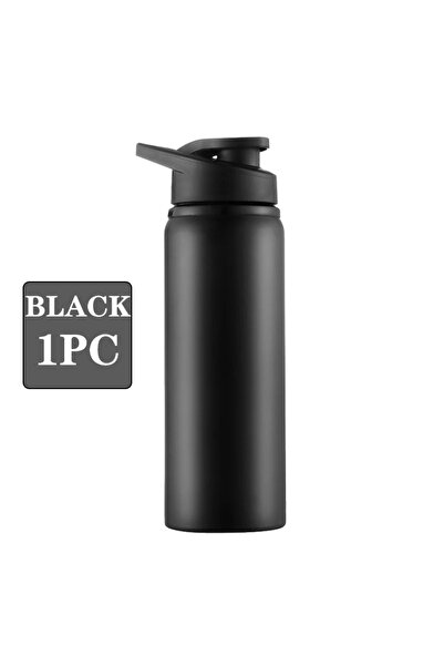 Choice 600ml Black-1PC Metal Portable Water Bottle Leakproof Reusable Outdoor...