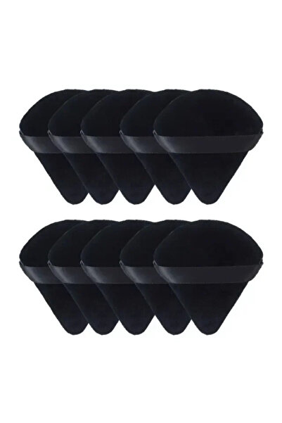 Choice1 A0239- 10pcs black 2/5/10/20Pcs Triangle Powder Puff Wet Dry Use For ...
