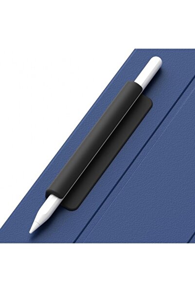 Choice Black Silicone Pencil Holder Anti-loss Self-Adhesive Tablet Stylus Pen...