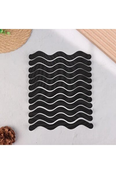 Choice4 2x20 24pc black 6/12/24Pcs 7.08/7.87inch S-Shaped Anti-Slip Strips fo...