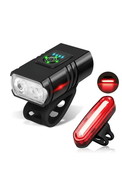 Choice XIWANGFIRE T6 Red tail light A Front Rear Bicycle Light T6 LED Front U...