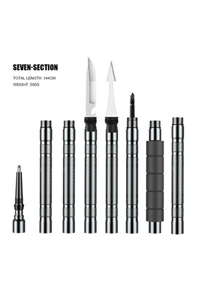 Choice Seven Joints CEOI GWOK Lightweight Compact Trekking Poles Quick Lock S...