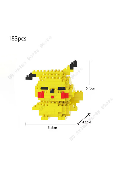 Choice1 no box 1 Pokemon Building Blocks Set Pikachu Bricks Block Assembling ...