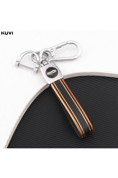 Choice5 Golden Black Colorful TPU Alloy Keychain For Men Women Car KeyRing Gi...