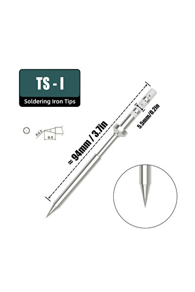 Choice8 TS-I TS101 PINE64 TS100 Electric Soldering Iron Replacement Heater Ti...